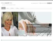 Tablet Screenshot of dianajarrett.com